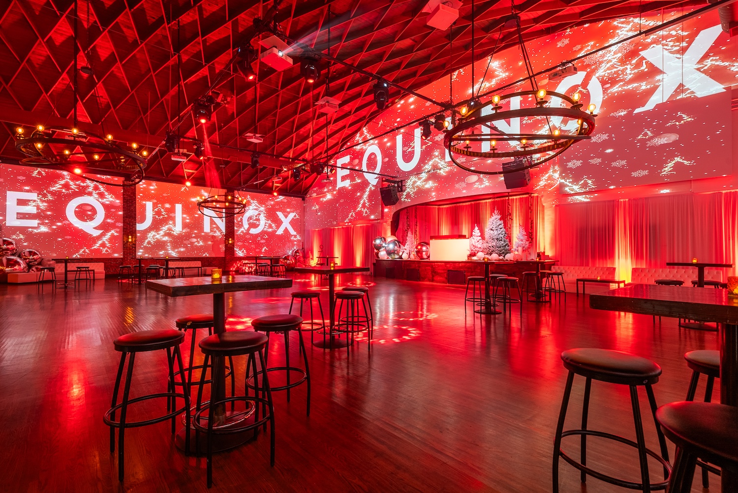 holiday party venue near marina del rey | Equinox Holiday Party